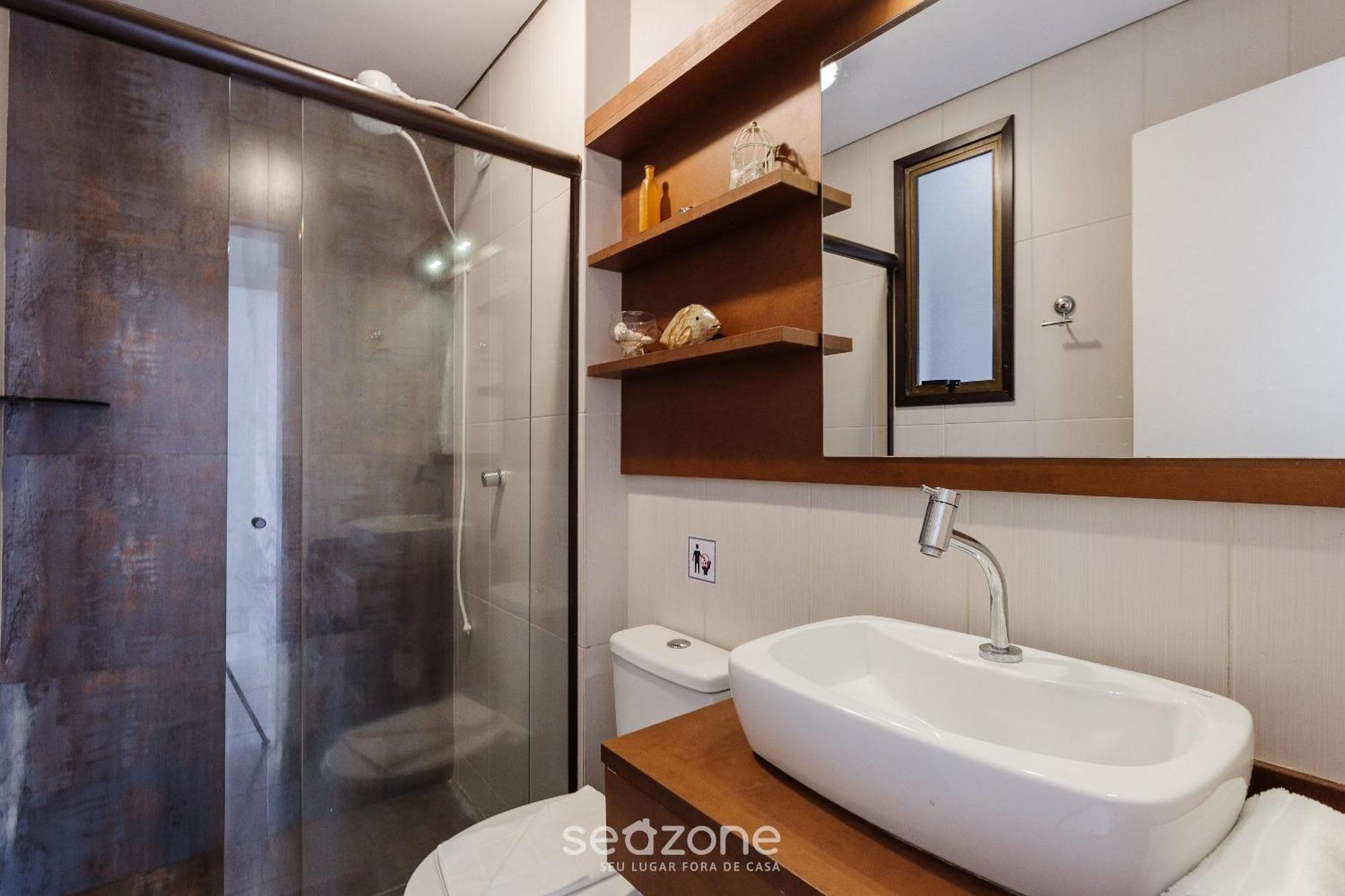 Apto com varanda vista mar GVM133 Florianopolis Exterior foto
