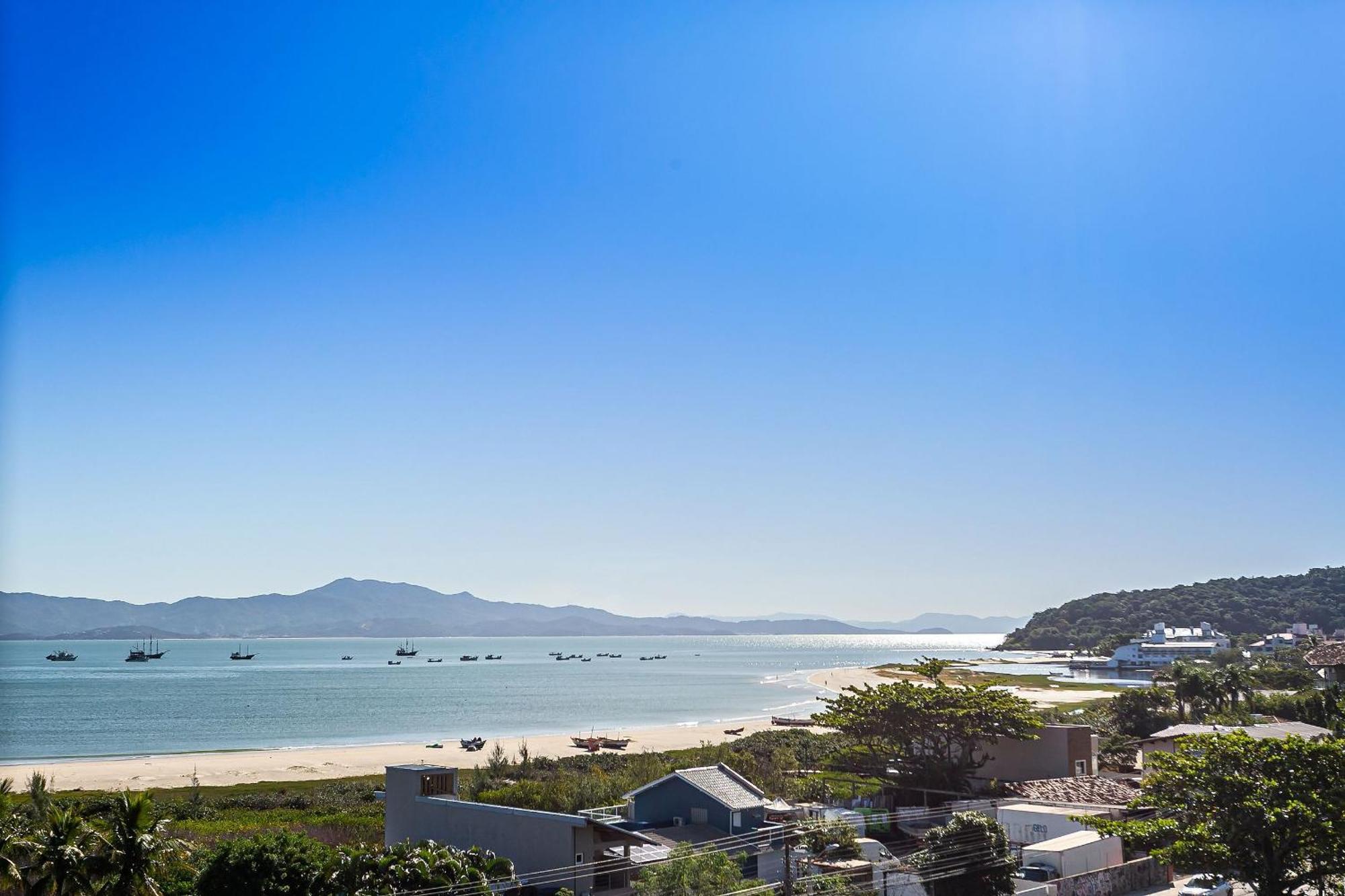 Apto com varanda vista mar GVM133 Florianopolis Exterior foto