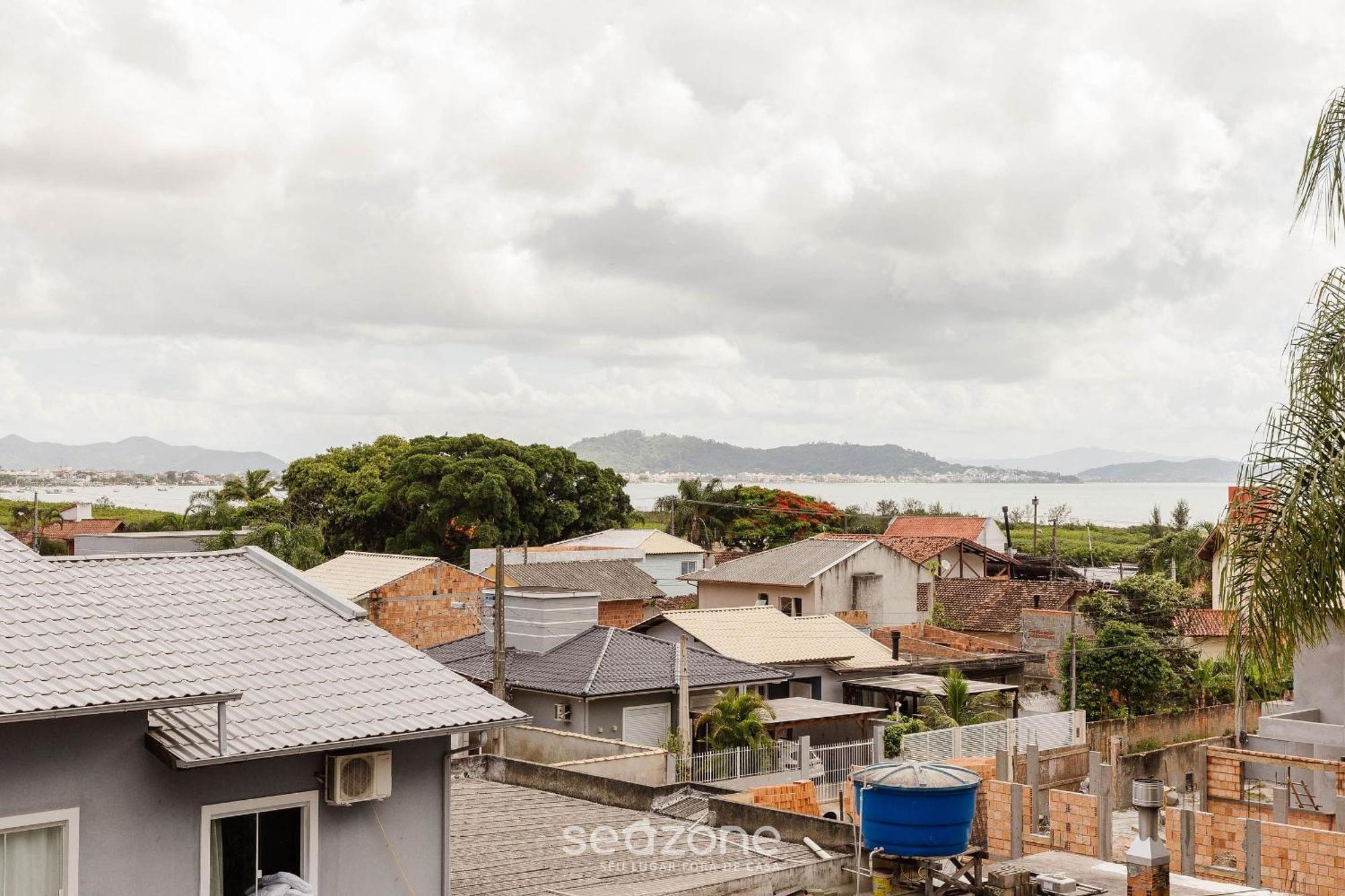 Apto com varanda vista mar GVM133 Florianopolis Exterior foto